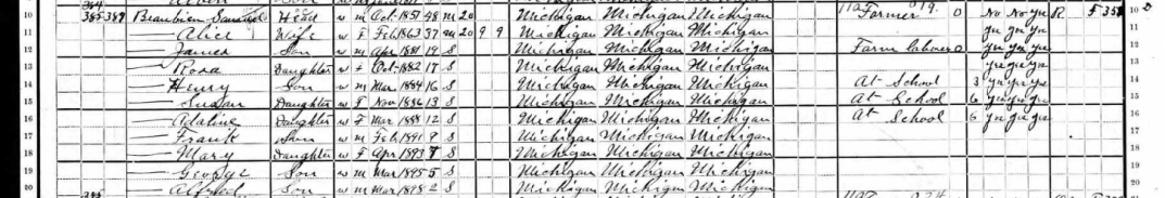 1900 census